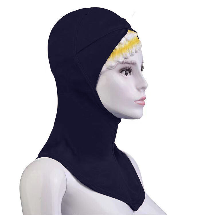 Women One Piece Niqab Muslim Neck Cover Turban Instant Headscarf Shawl Wrap Arab