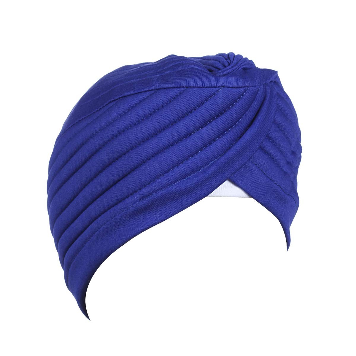 Indian Punjabi Instant Readymade Royal Blue Turban Head Wrap Sikh Pagri – F/S