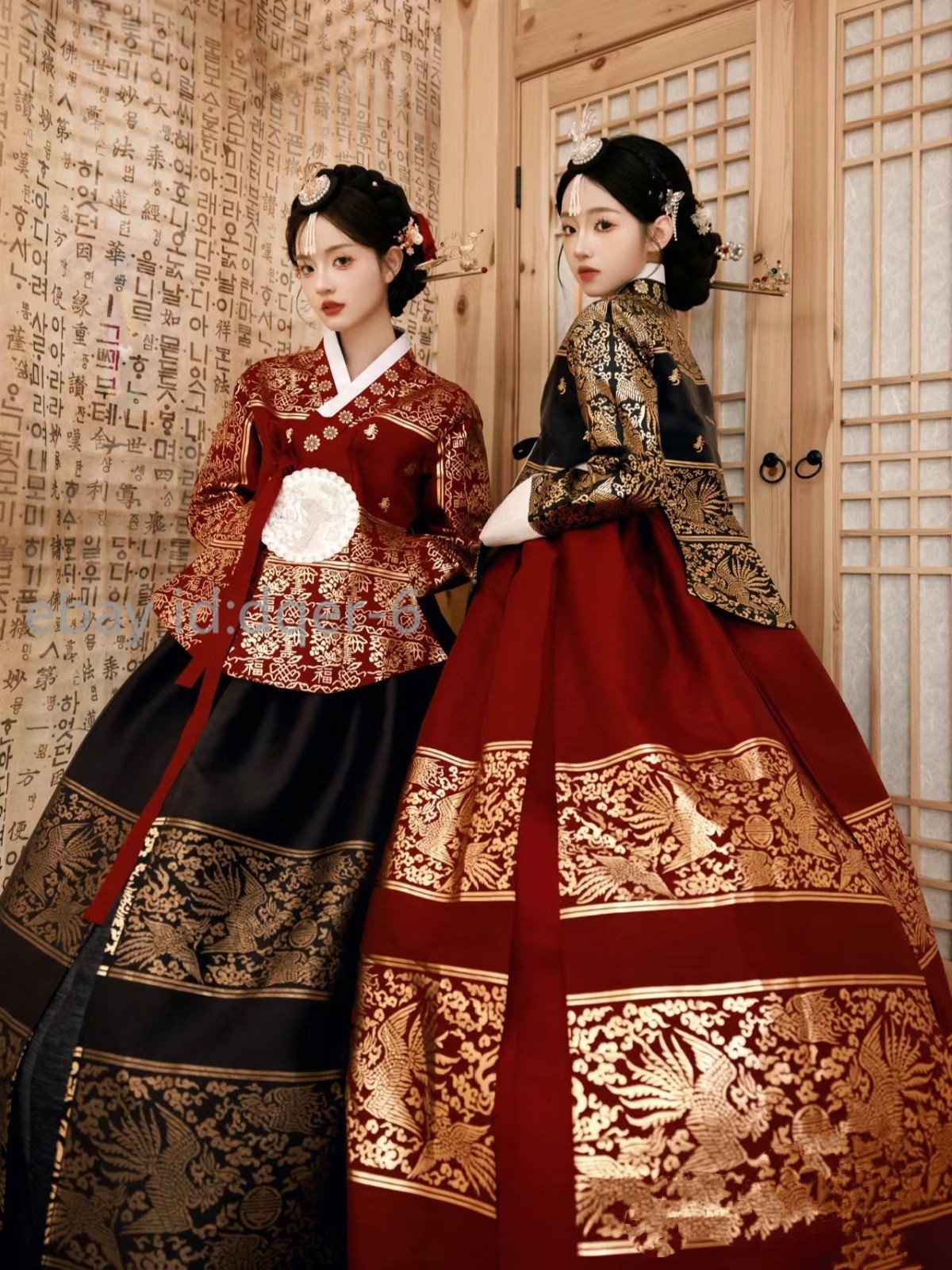 Women Korean Hanbok Traditional Dress National Costume Court Dress Wedding New