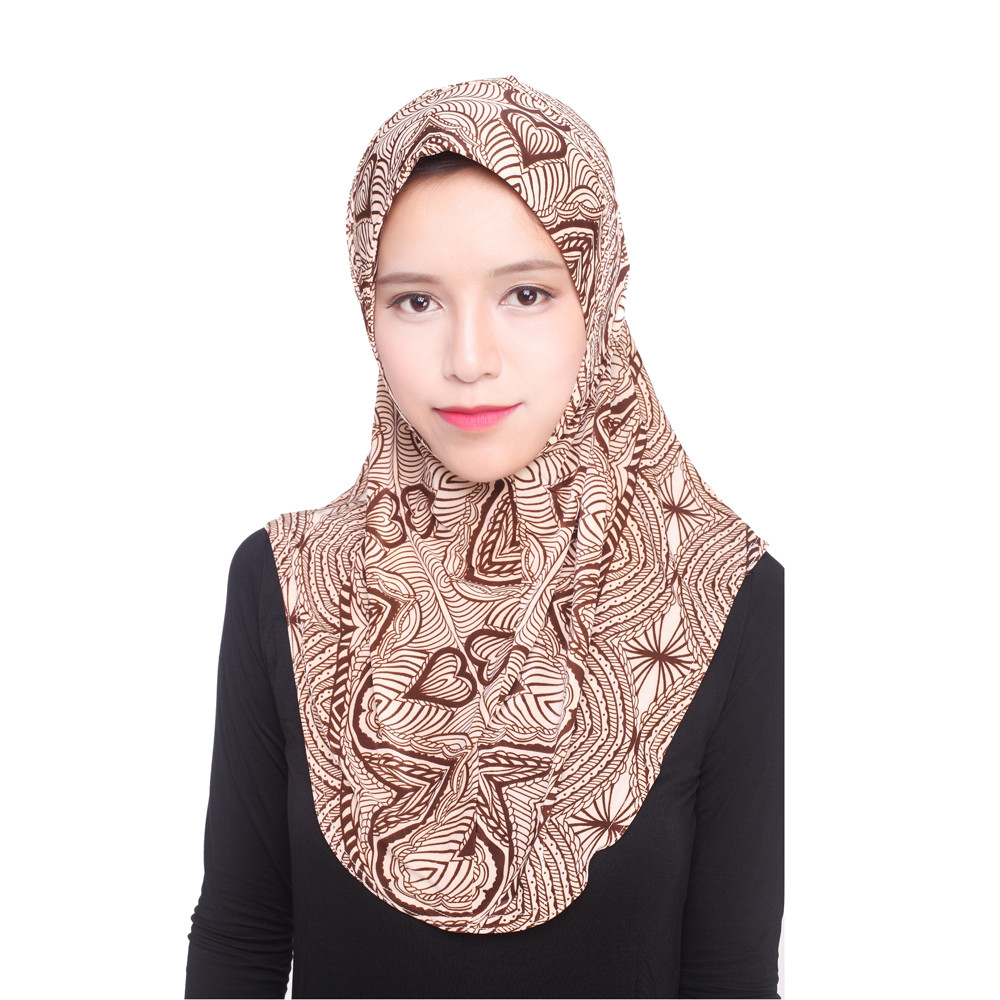 Ramadan Women Muslim Long Scarf Hijab Islamic Shawls Arab Shayla Headwear Hats