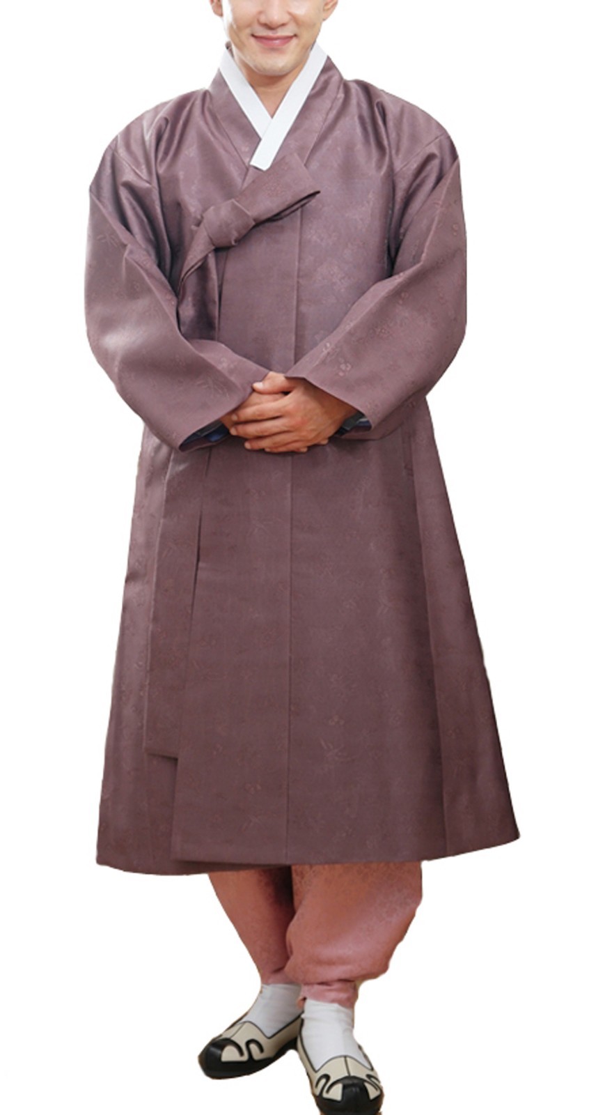 Men outer coat Korean traditional garment Durumagi Hanbok 10 symbol of longevity