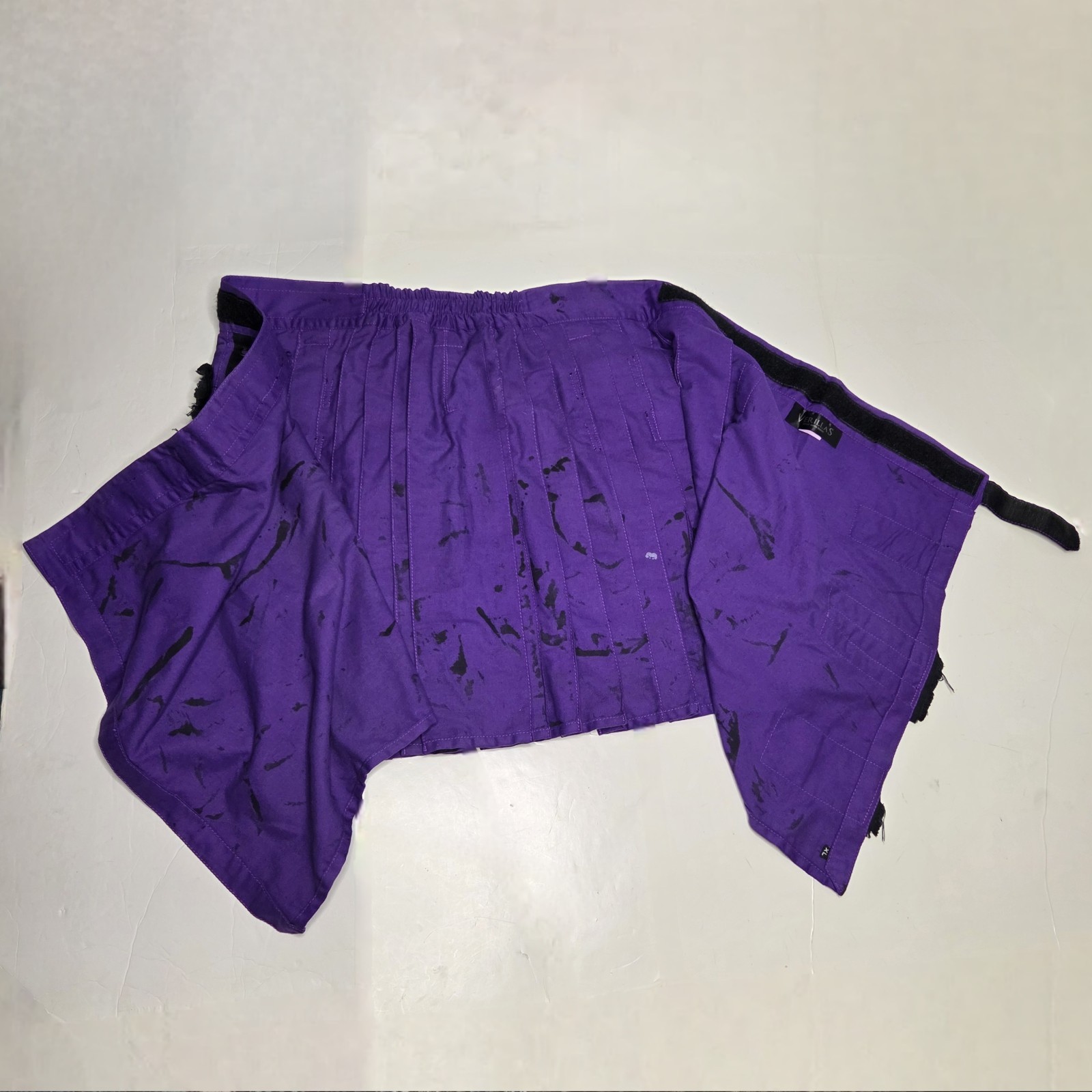 Verillas Warmetal Cargo Utility Kilt Purple Pockets Renaissance Fantasy Mens XL