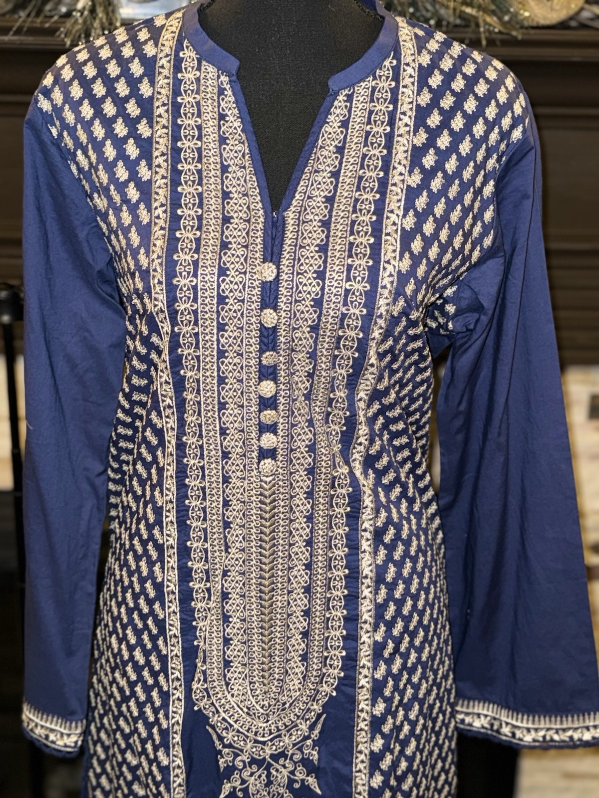 New Designer Pakistani Embroidered Dress Cotton(Shalwar Kameez)/ Khaadi