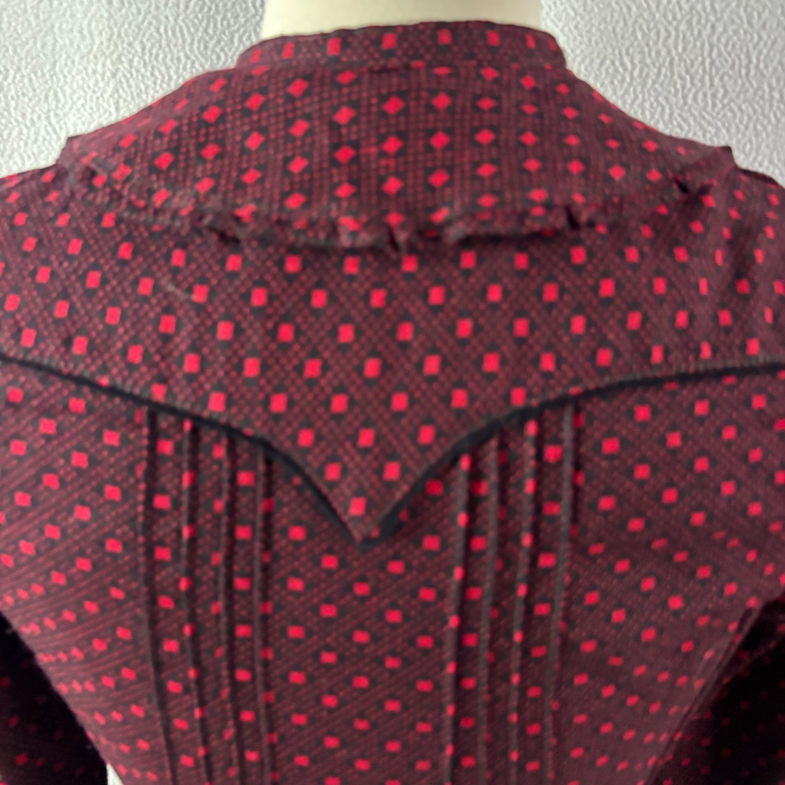 Szeki Hungarian Transylvanian Handmade Traditional Folk Jacket with Peplum XS