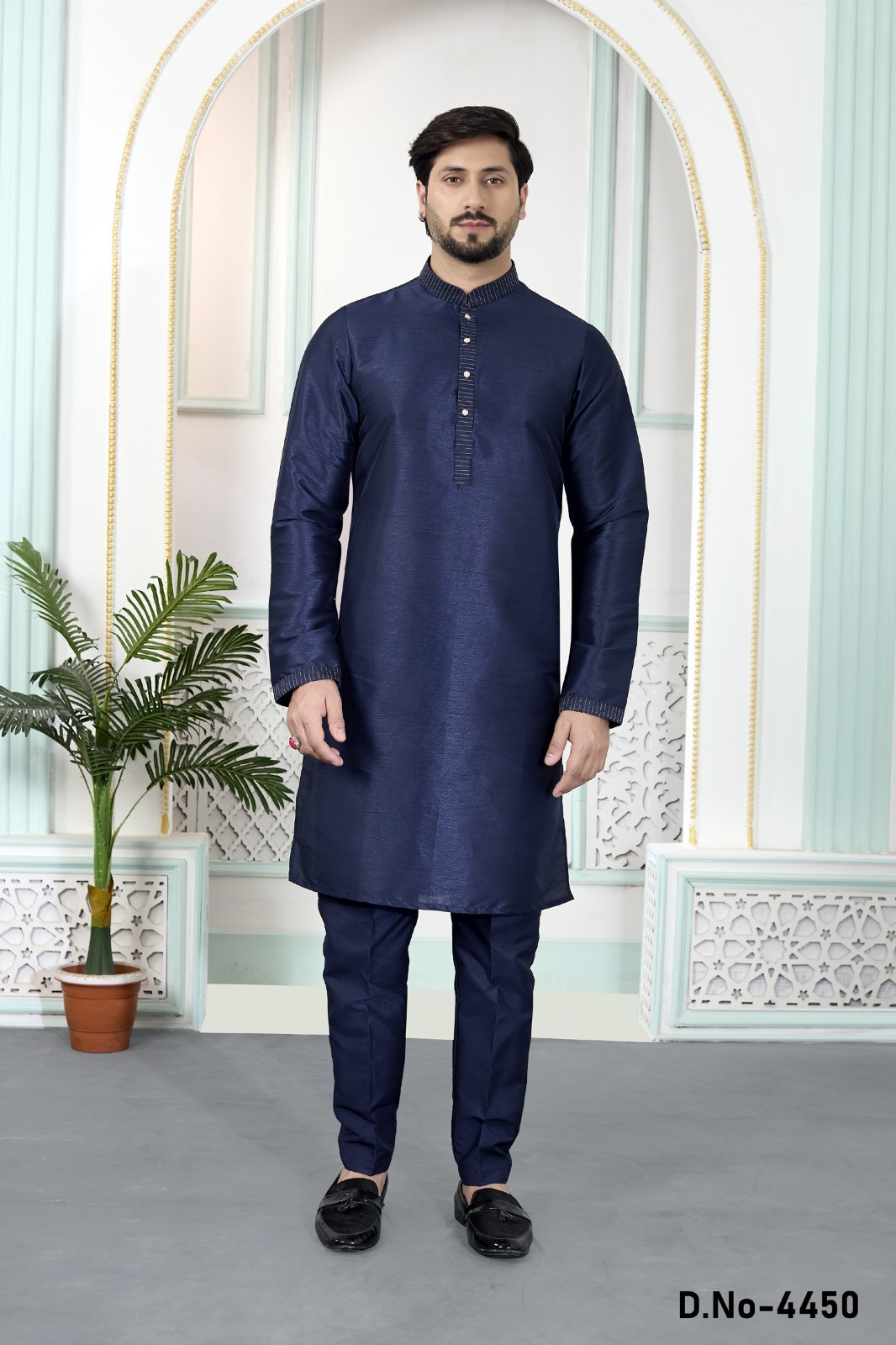 Mens Designer Wedding Bollywood Party Wear Traditional Kurta Payjama Dress India