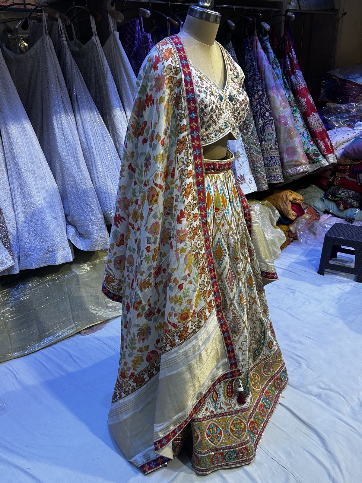 Multi Coloured Lehnga