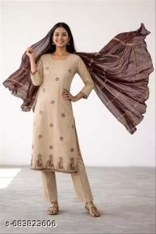 Indian Salwar Kameez Suit Readymade 3Pc Women Party Wear Dress Dupatta