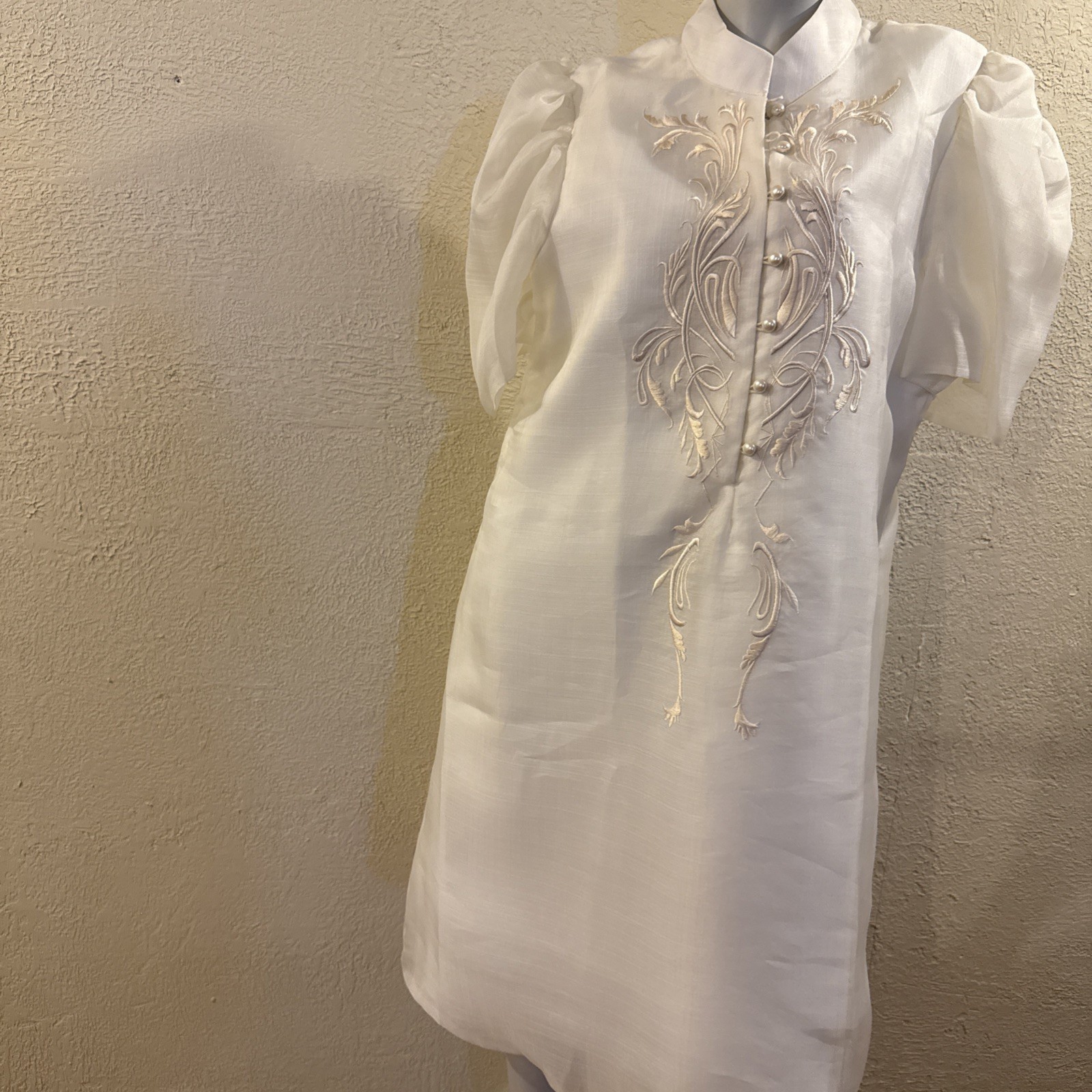 Nuevo Ystilo barong tagalog Dress for women NEW