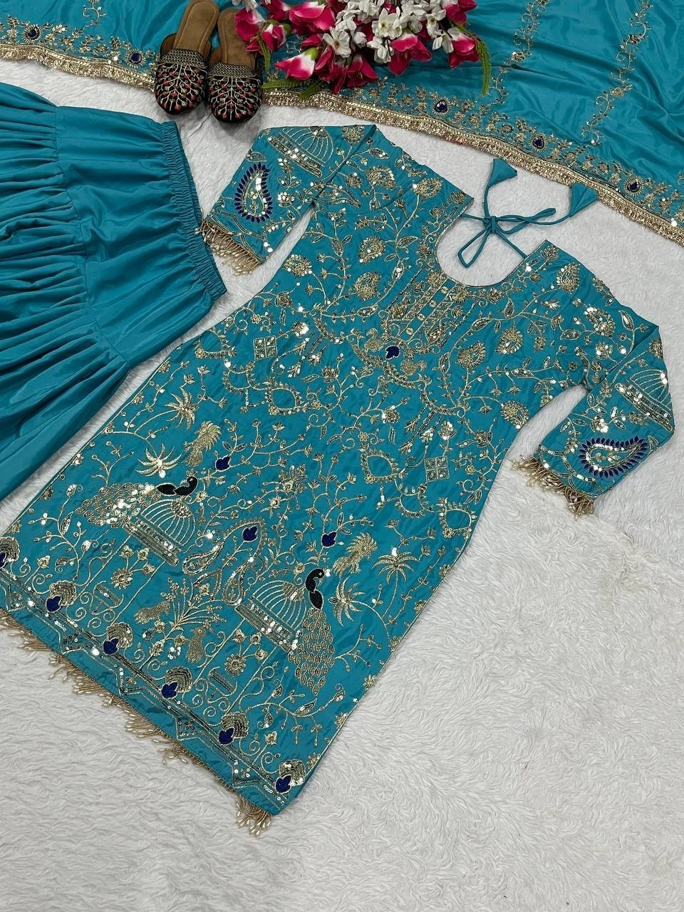 Readymade Anarkali salwar kameez Wedding Partywear dress Indian Pakistani Suits