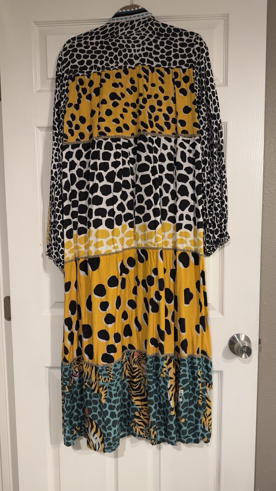 Anthropologie Conditions Apply Duster Kimono OS Animal Print