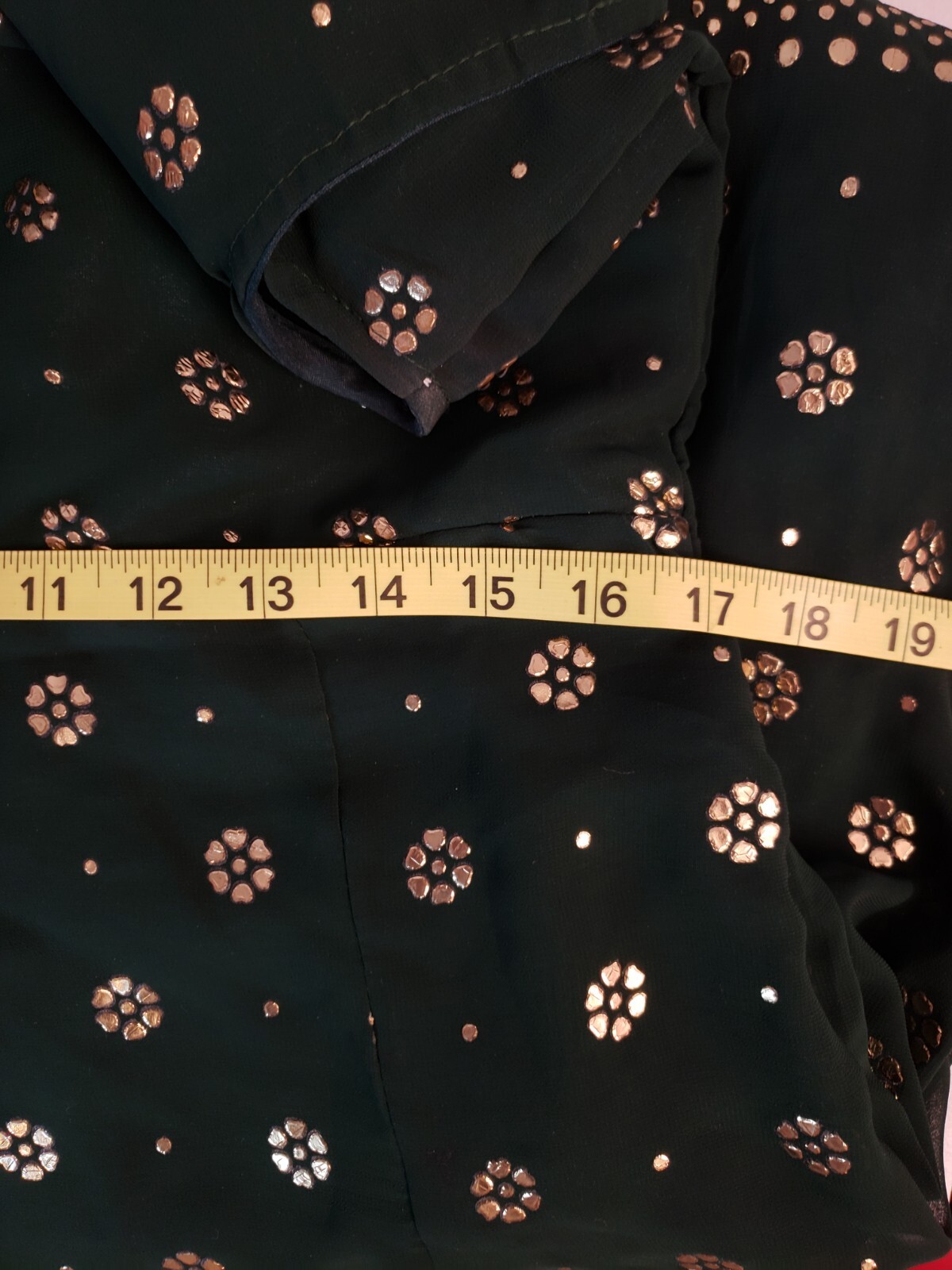 Handmade Kurta Kurti Green With Gold Detailing embroidery gorgeous emerald