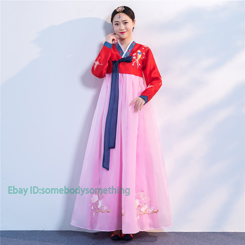 Women Hanbok Dress Korean Traditional Hanbok Hanbok National Costumes Vintage
