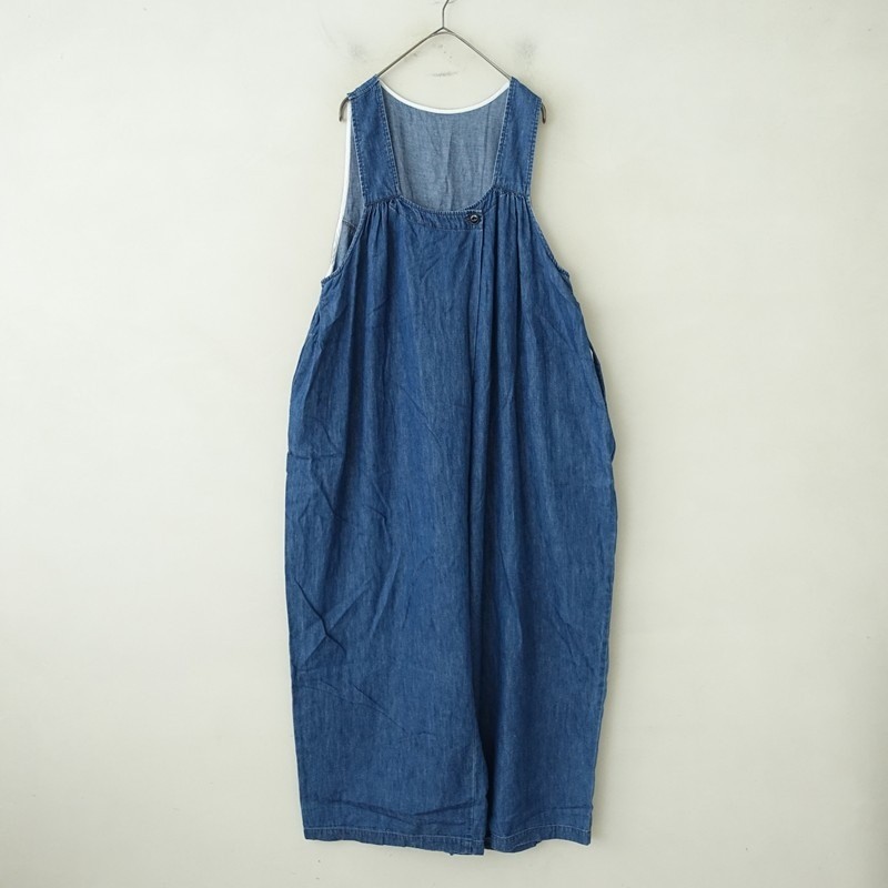 [nest Robe] [Cotton Linen] [F] Cotton Linen Dungaree Overalls