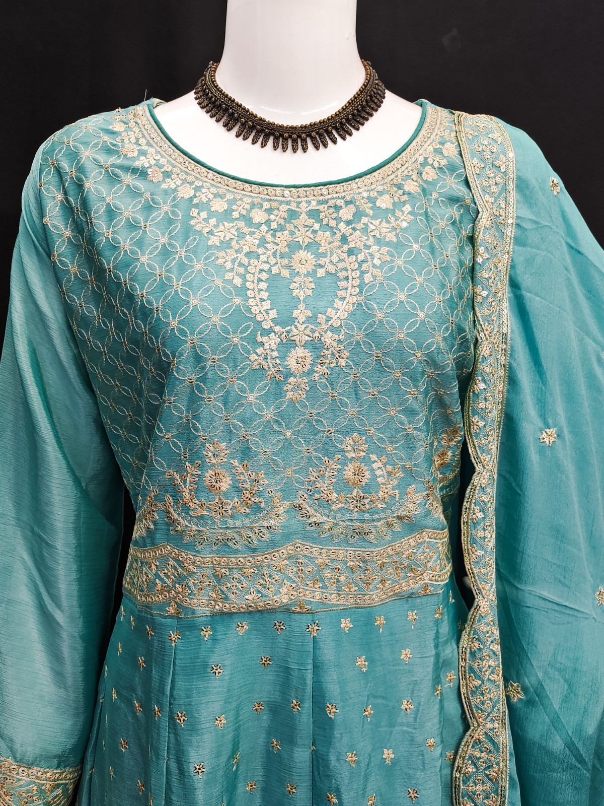 Indian Bollywood Suit Kameez Salwar Designer Ethnic Anarkali Wedding Gown