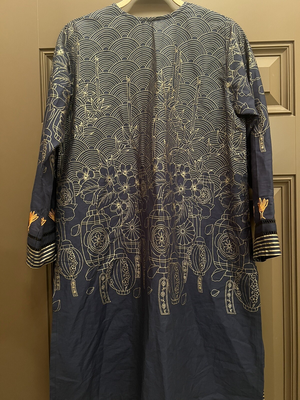 Beechtree India Dress Size 8 Instagram Navy Silver Pakistani Dress Kurta
