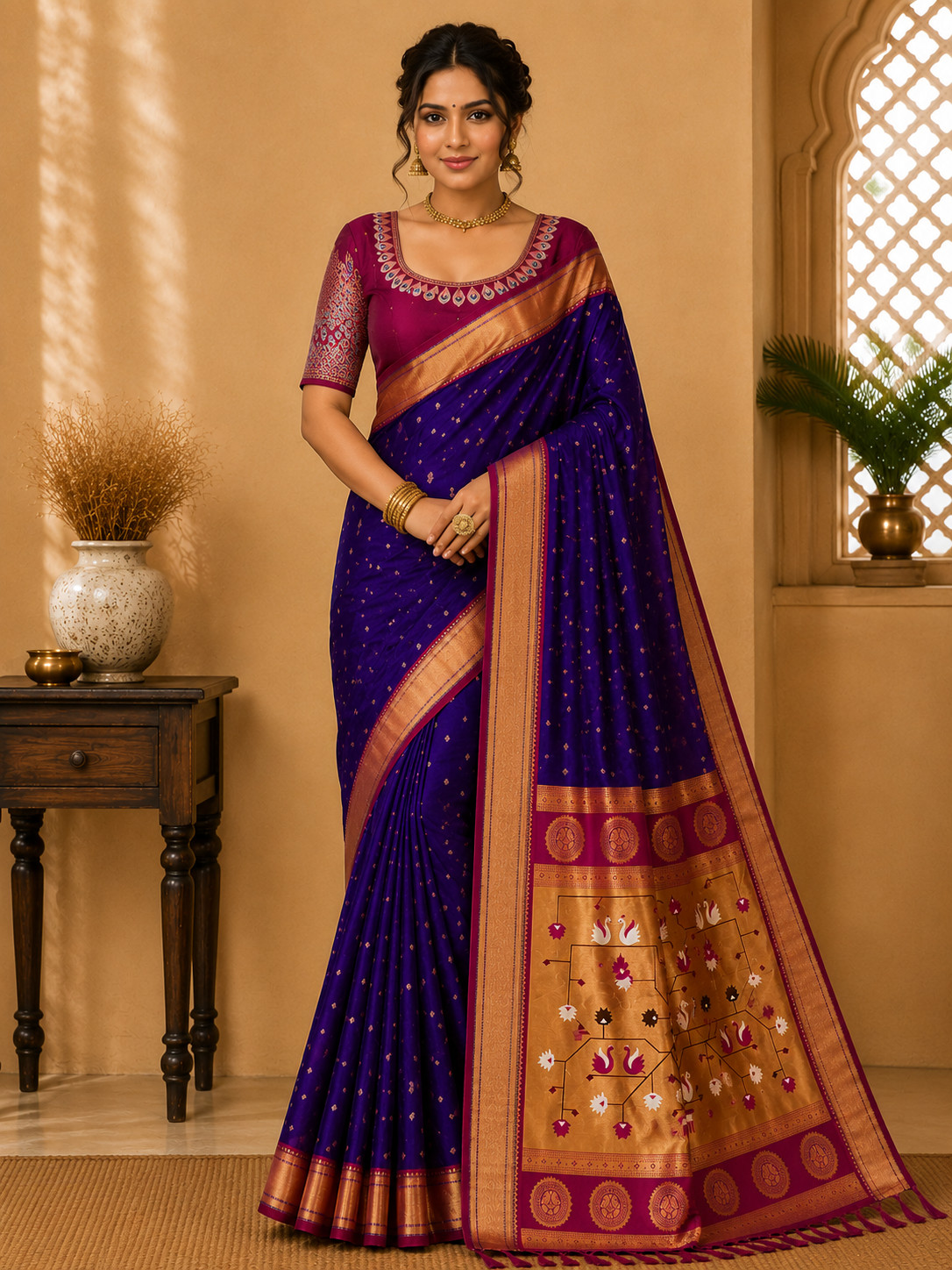 Designer Saree Ethnic Party Blouse Sari Wedding Bollywood Wear Indian Pakistani