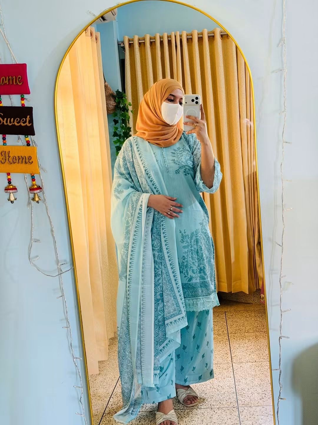 3 piece Pakistani designer farshi salwar suit