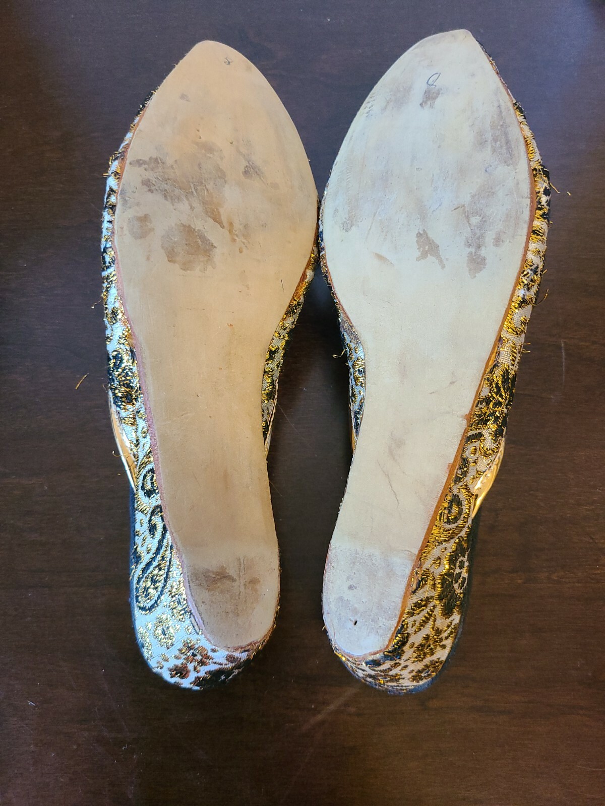 Traditional Turkey Hand Made Slipper Shoes Size 8