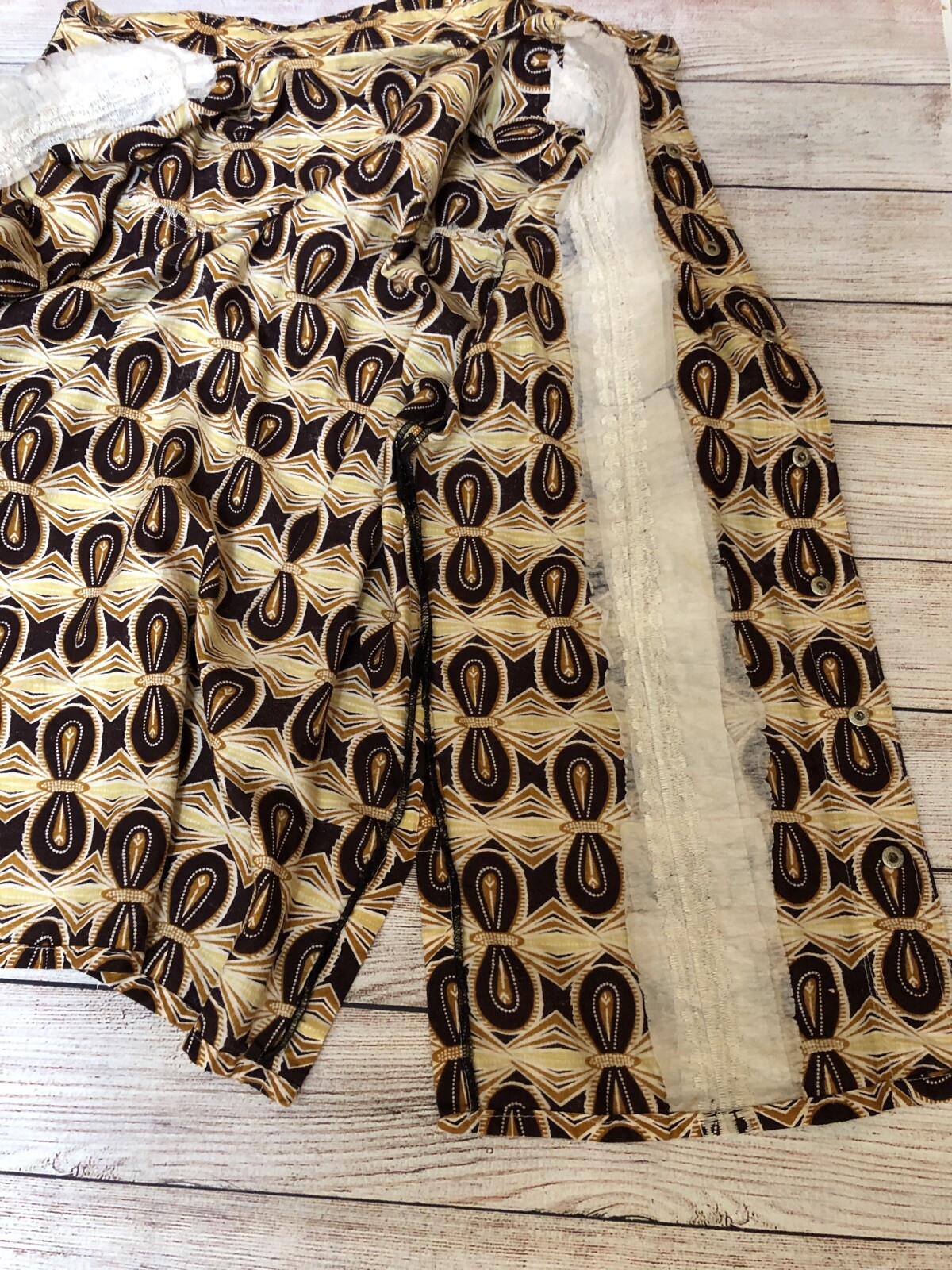 Handmade Mens Button Down African Shirt