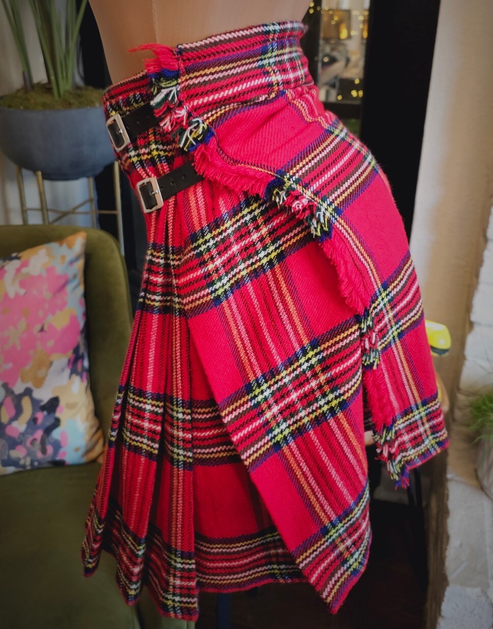 Midwestern KILT Company Kilt waist 24” Scottish Red kilt