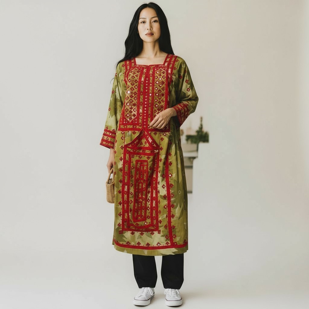 Orient nomads Baloch costume dress Afghan Pakistan Balochistan dress 21/11