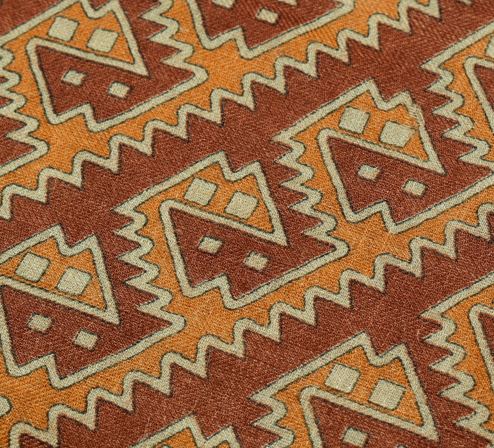 Sushila Vintage Maroon Saree 100% Pure Woolen Woven 5 YD Soft Sari Craft Fabric