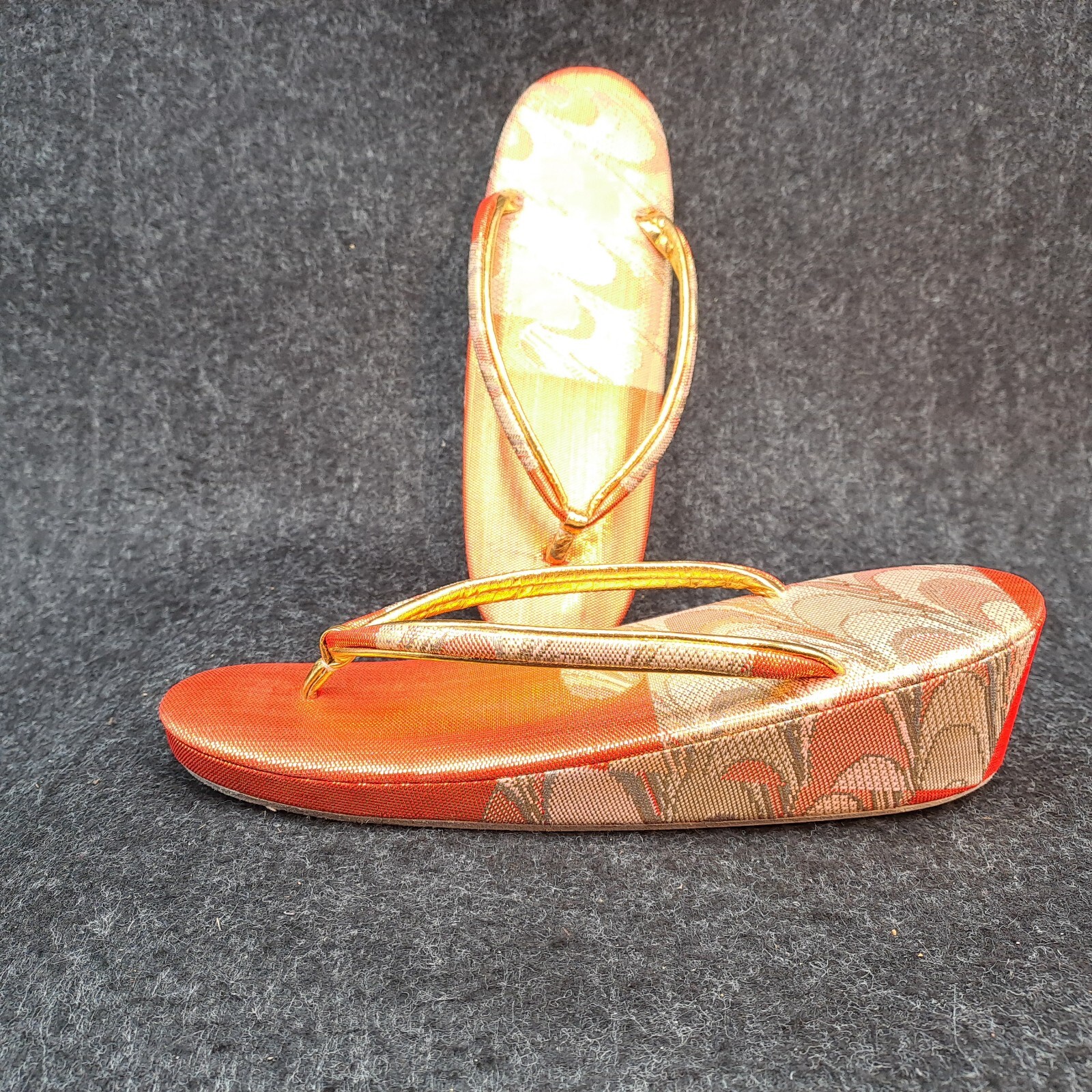 Zori Japan Kimono Shoes Yukata Original Nagoya Vintage Demo Model