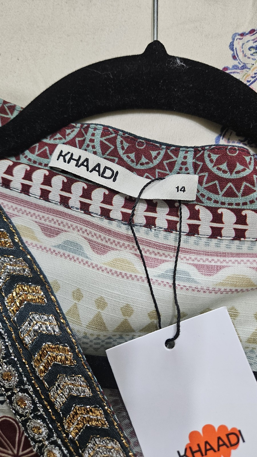 Khaadi Pakistani Brand New With Tags Kameez Trouser Two Piece Large Size 14