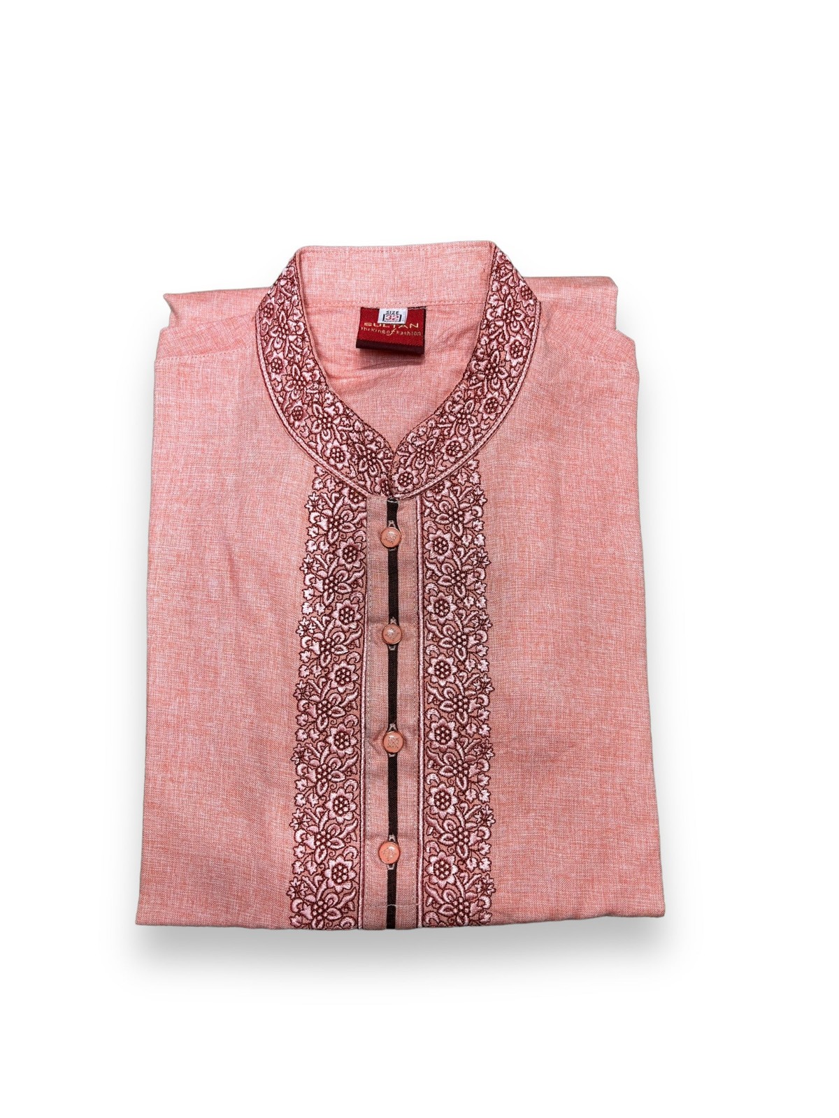 Light Pink, Soft Cotton Traditional Boys Kurta, 014