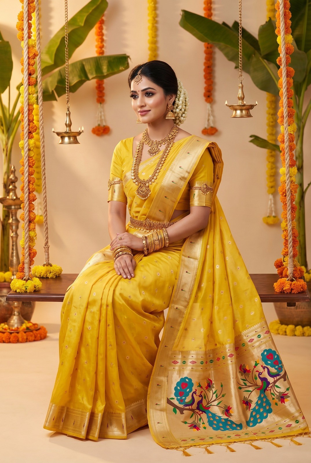 Soft Silk Bollywood Designer Fancy Saree Party Indian Wedding Saree