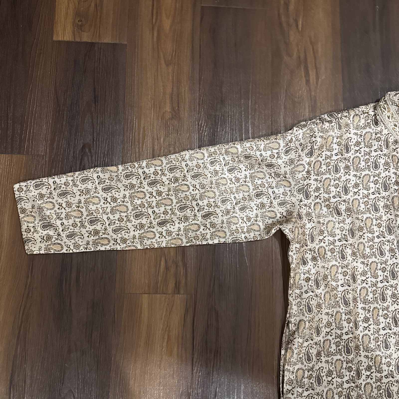 Ethos Indian/Pakistan Men’s Kurta Size 36 Patterned
