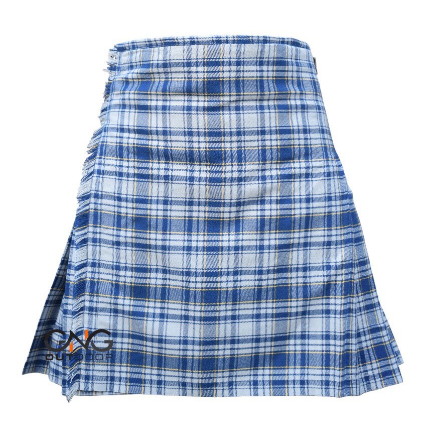 Scottish 8 Yard Yorkshire National Kilt for Men Traditional Highland Tartan kilt