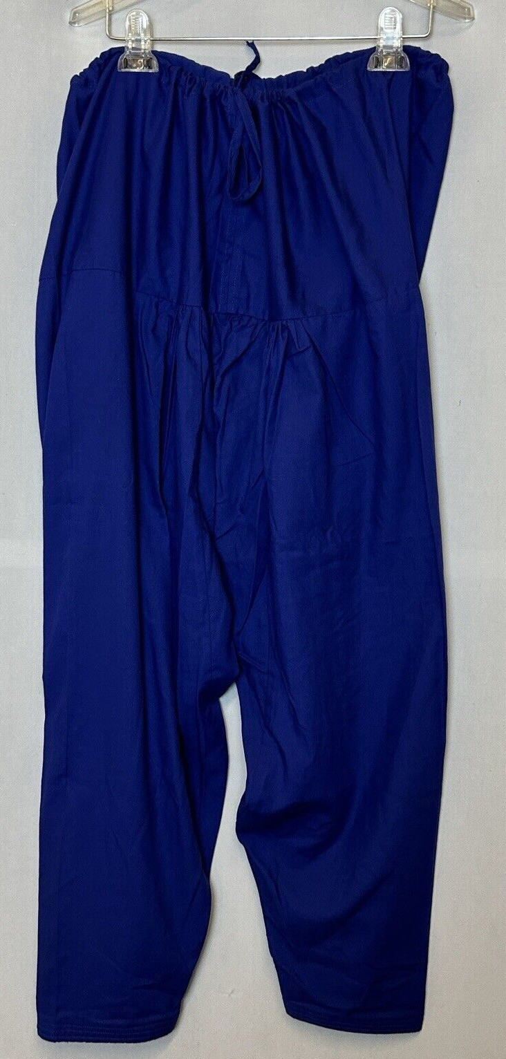 Indian Garment Saree Womens Extra Large Blue Yellow 3 Piece Set