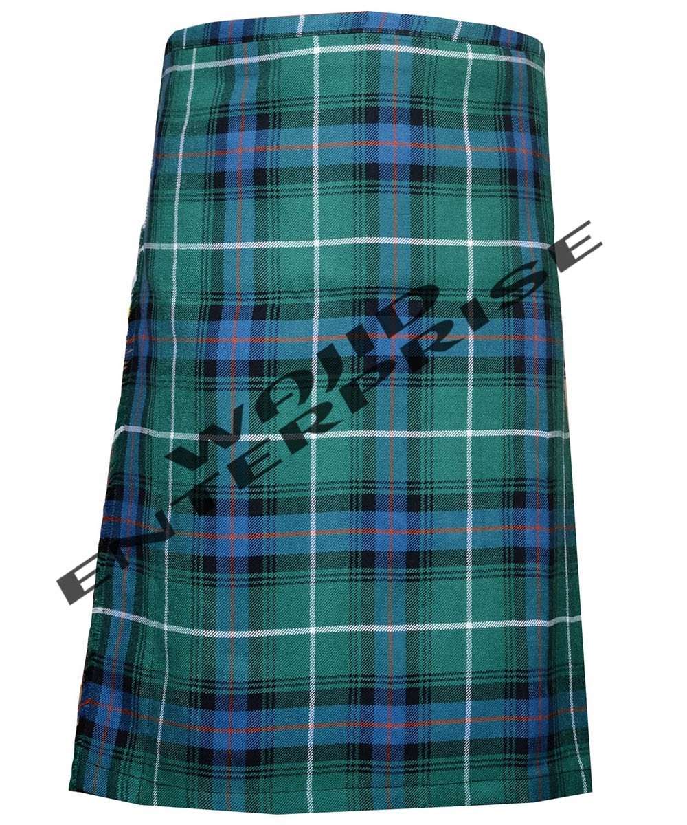 Handmade Traditional Macdonald of isles hunting Ancient Tartan 8 Yard kilt