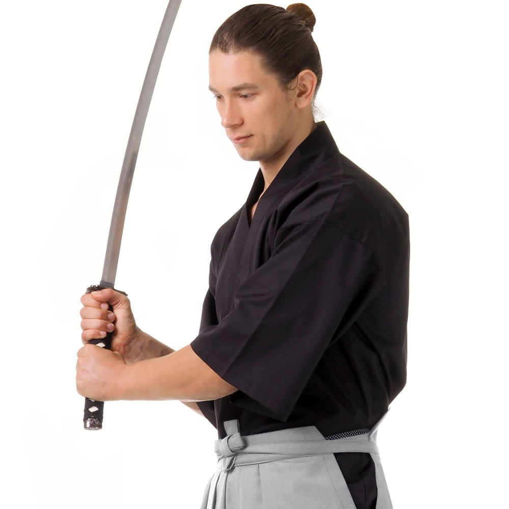Japanese Samurai Kimono Set Kendo Gi Hakama Pants Haori Jacket Cosplay Costume