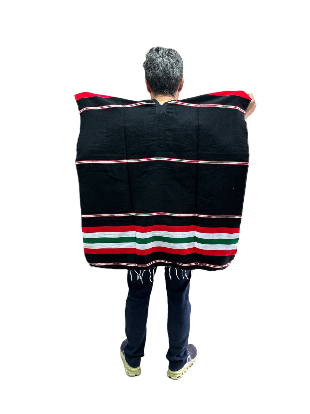 MEXICAN PONCHO, MEXICAN FLAG , SARAPE PONCHO , ONE SIZE , world cup Soccer