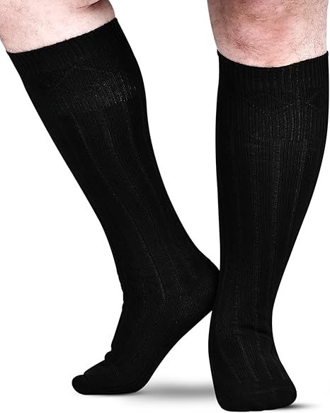 Men’s Scottish Black Stewart 8 Pieces Highland Outfit 8 Yard Complete Kilt Set