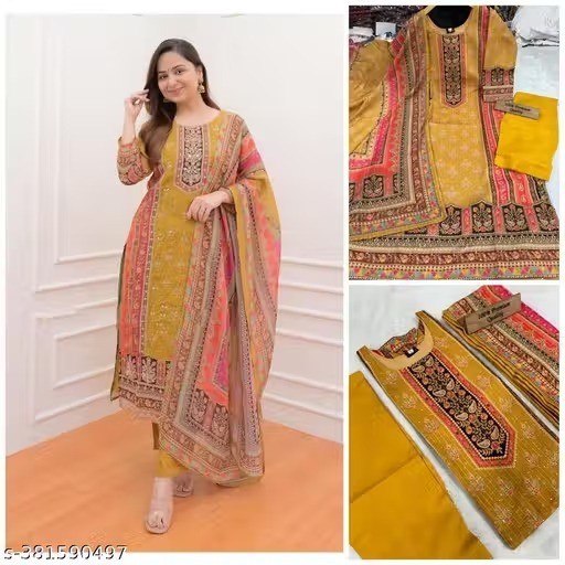 Readymad Rayo Kurta/kurti and plazoo Set for Women’s Party Festive Outfit Gift