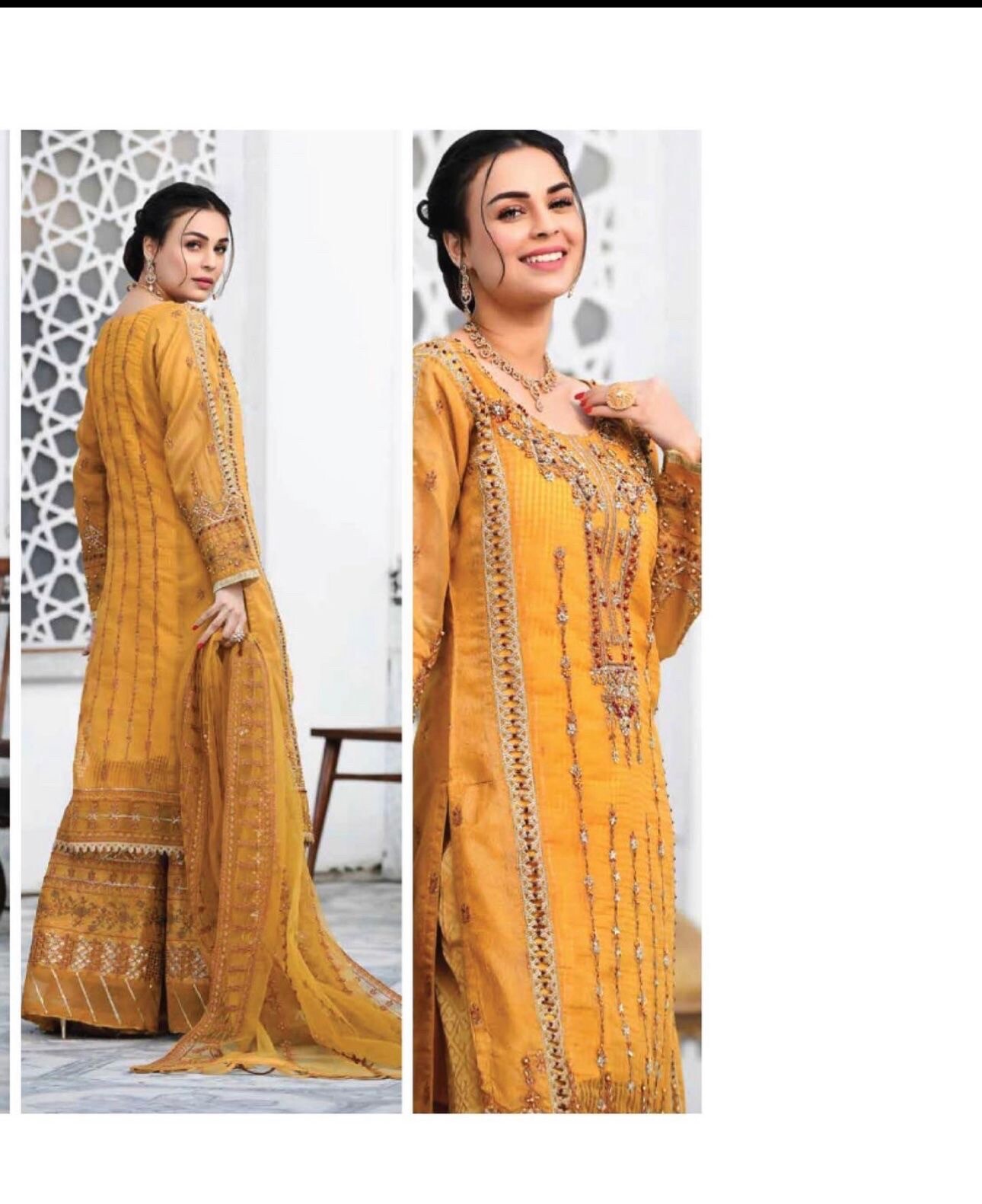 Zahra Rubab Premium Gharara Dress Going On SALE -SMALL & Med – $75 Free Shipping