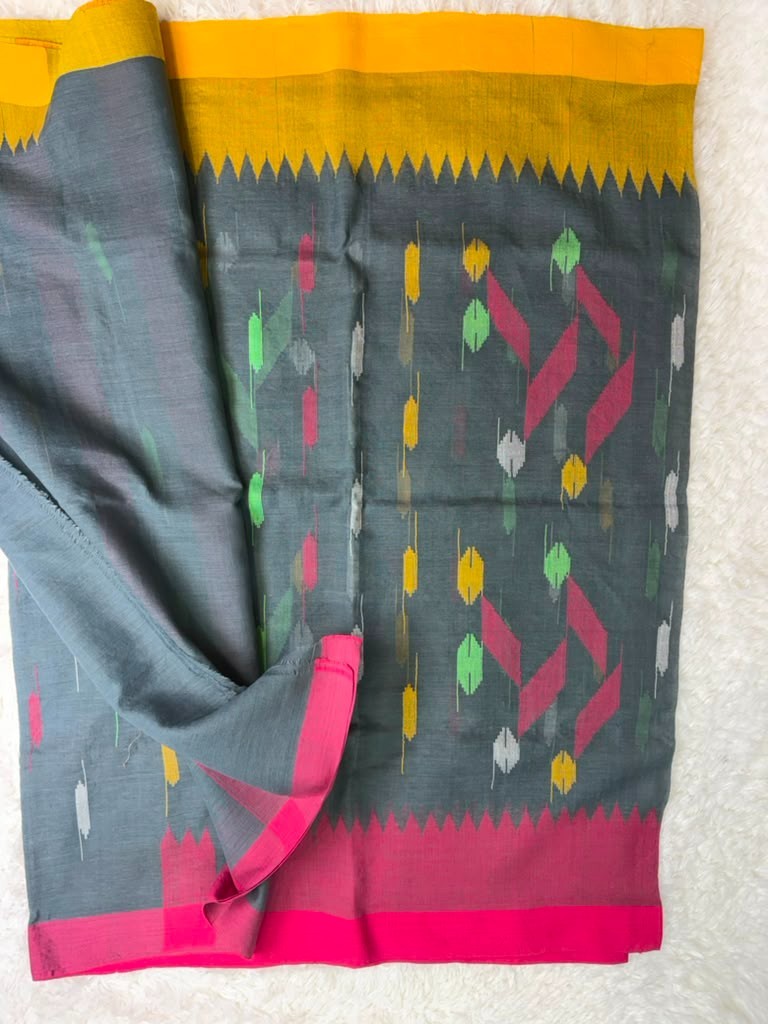 Handloom Cotton Monipuri Saree