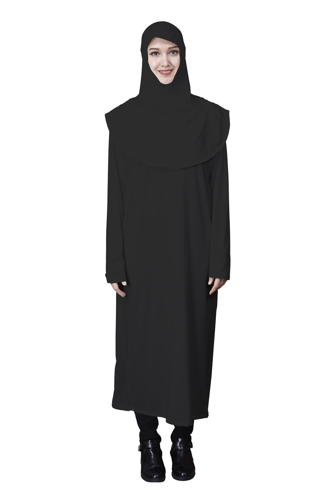Ramadan Muslim Abaya Khimar Caftan Women Niqab Burqa Robe Prayer Dress Islamic