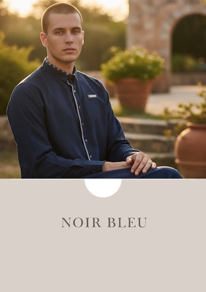 Lawung Al Ameer Mens Eid Thobe Jubba 2026 Luxury Premium Dishdasha AA2642 Blue