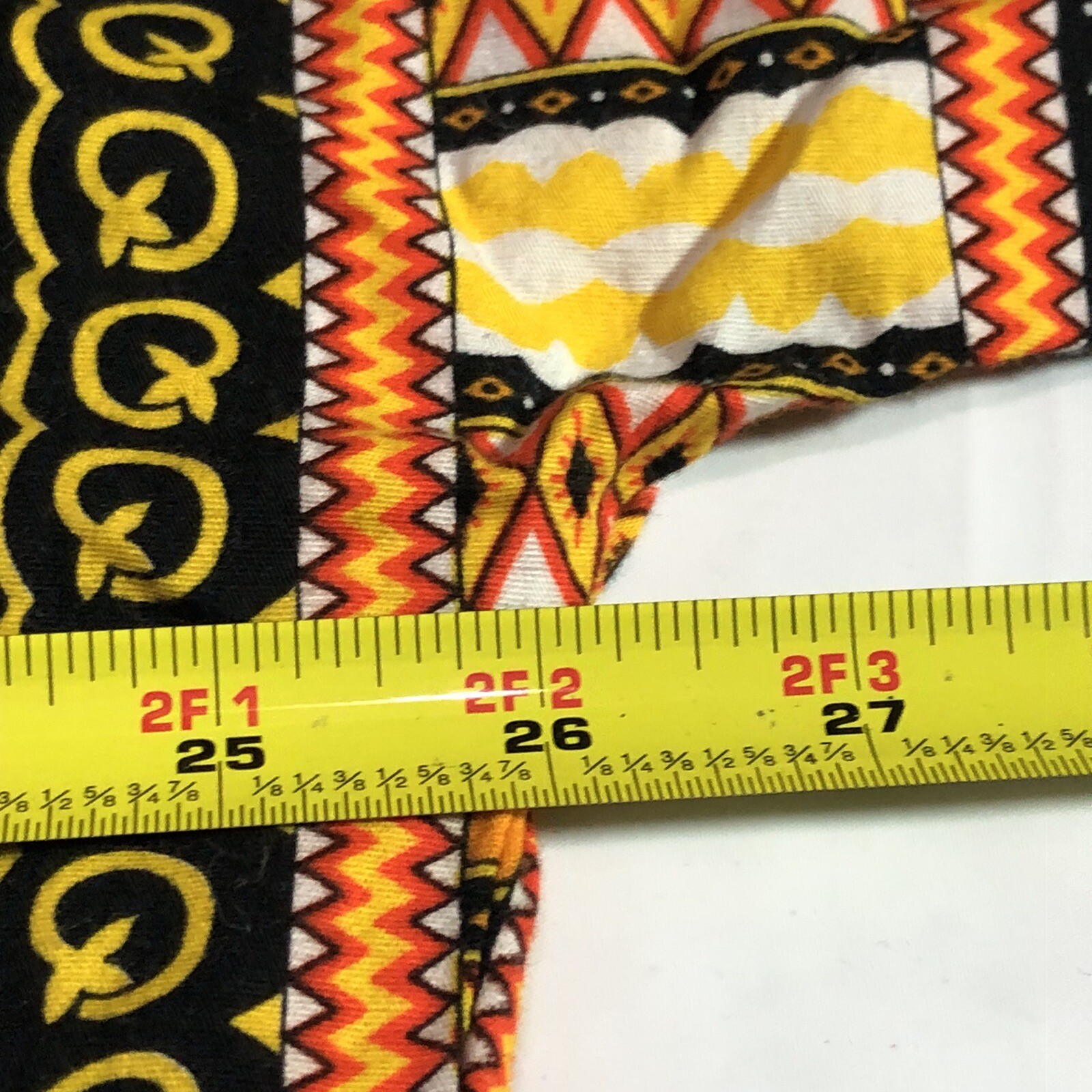African Dashiki Shirt Adults One Size Traditional Boho Tribal Tee Top Orange