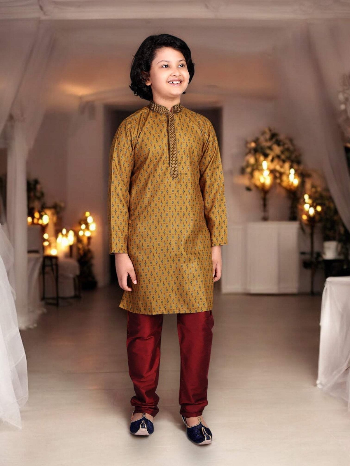 ARPIT- Poly Digital Print Work Kids Kurta Pajama: Vibrant and Stylish Ensemble f