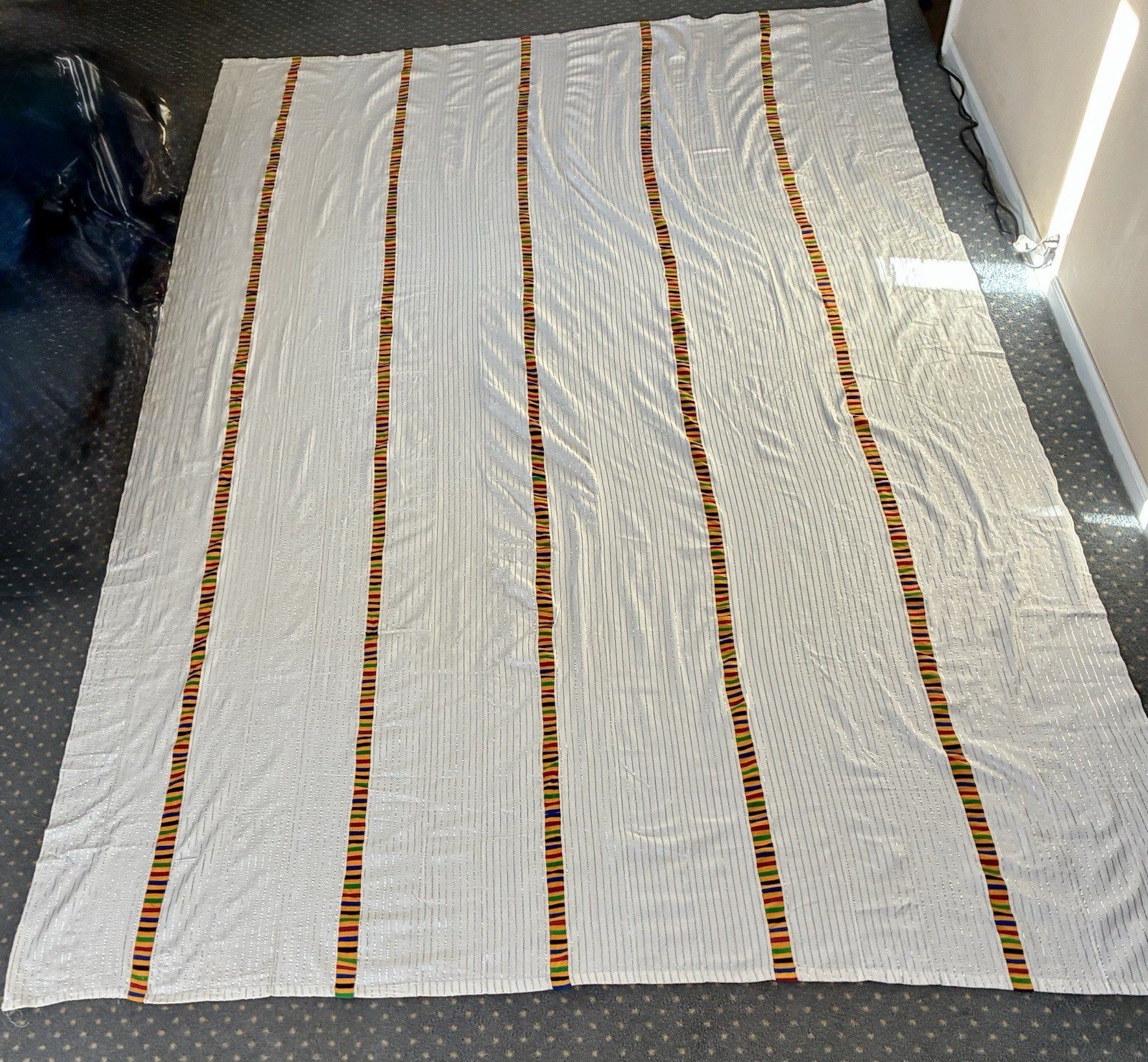 Kente Cloth Contemporary Kente 90 By 126 Inches.