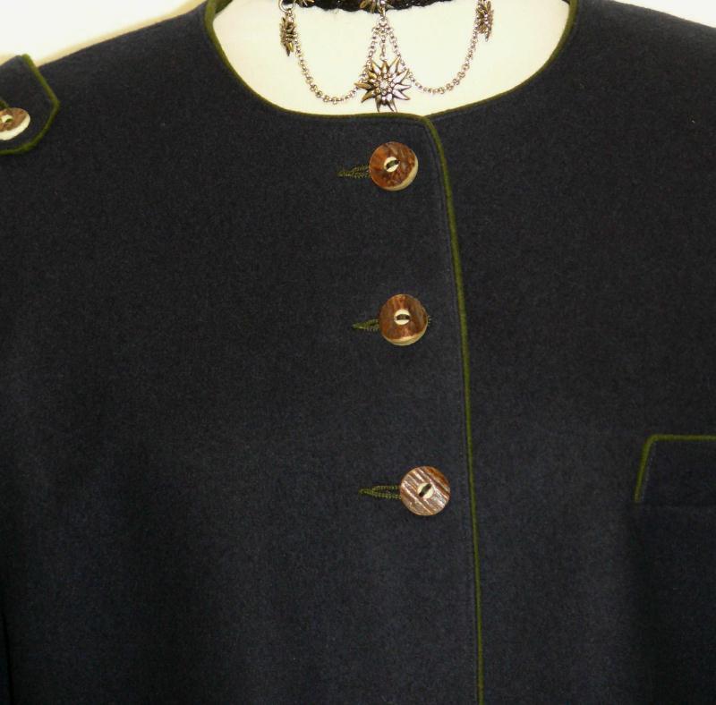 DACHSTEIN WOOL German JACKET Designer GORGEOUS CUT Winter Riding Blazer B45 14 L