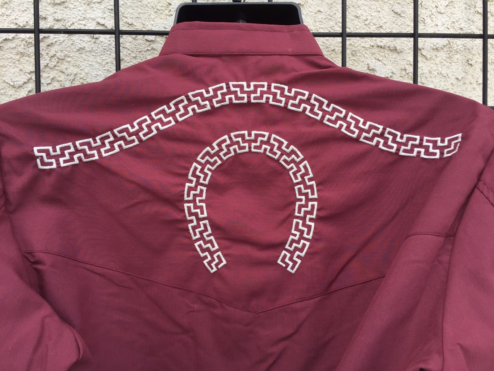 MEXICAN WESTERN SHIRT STITCHED CHARRO GALA. CAMISA CHARRA ESPUELA DE ORO