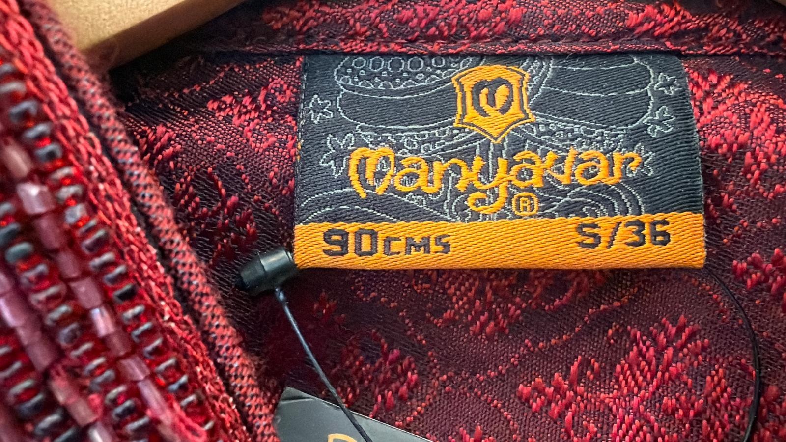 Manyavar Kurta Pyzama set, never used, in original packing. S(36″/ 90cm) size