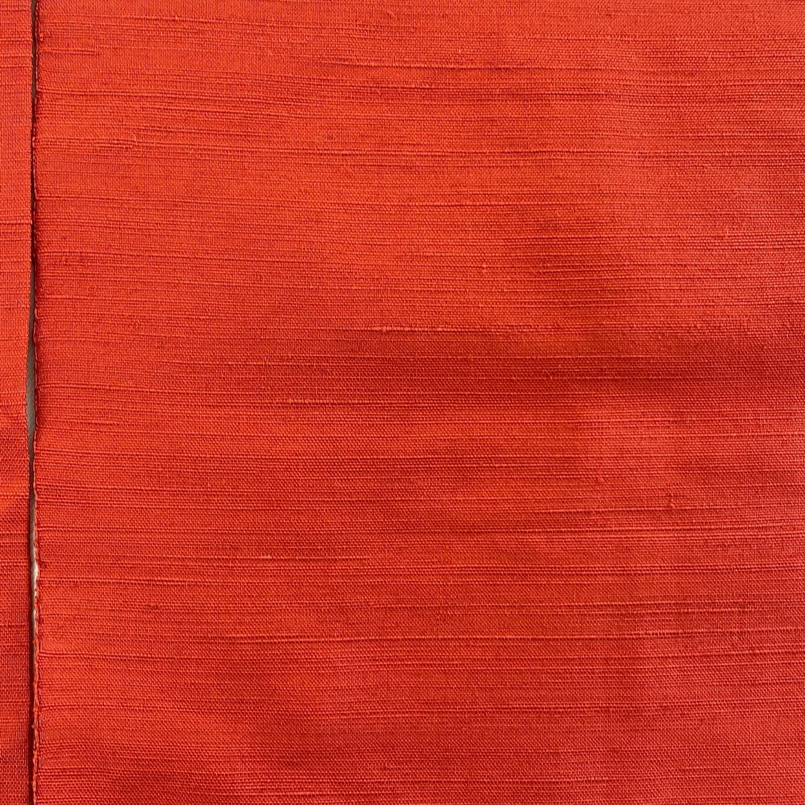 Japanese Vintage Kimono Nagoya Obi Cotton Red Traditional Embroidery 143x 12 in