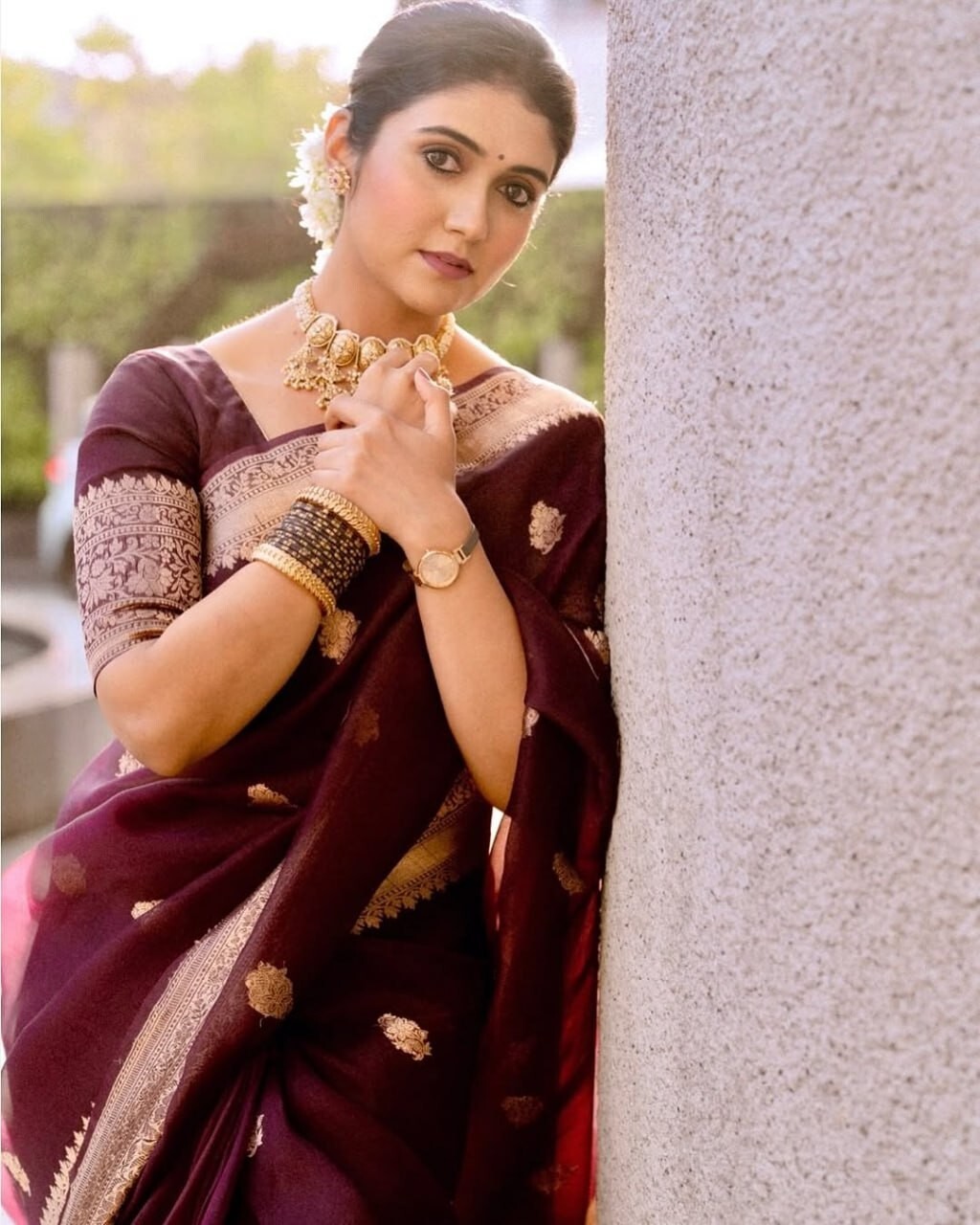 Designer Sari Bollywood Bridal Silk Saree Blouse South Indian Wedding Ready made
